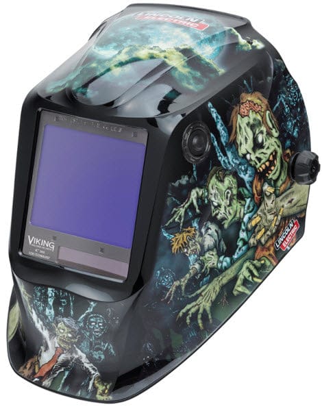 Lincoln Viking 3350 Welding Helmet - Zombie K4158-4