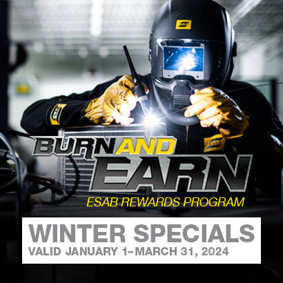 ESAB Burn And Earn Winter Specials