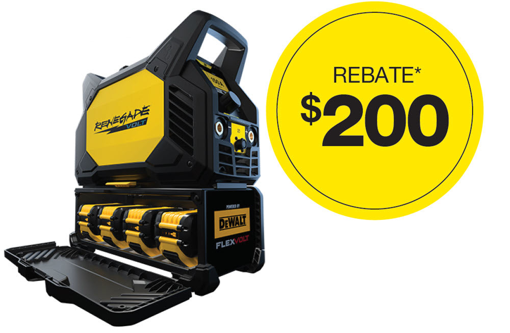 ESAB Renegade VOLT ES 200i Battery-Powered Welder 0447800880