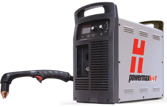 Hypertherm Powermax125 Plasma Cutter w/CPC & 85 Degree Handheld Torch