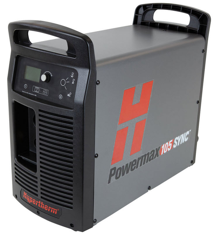 Hypertherm Powermax105 SYNC Plasma Cutter w/75 Degree Handheld Torch