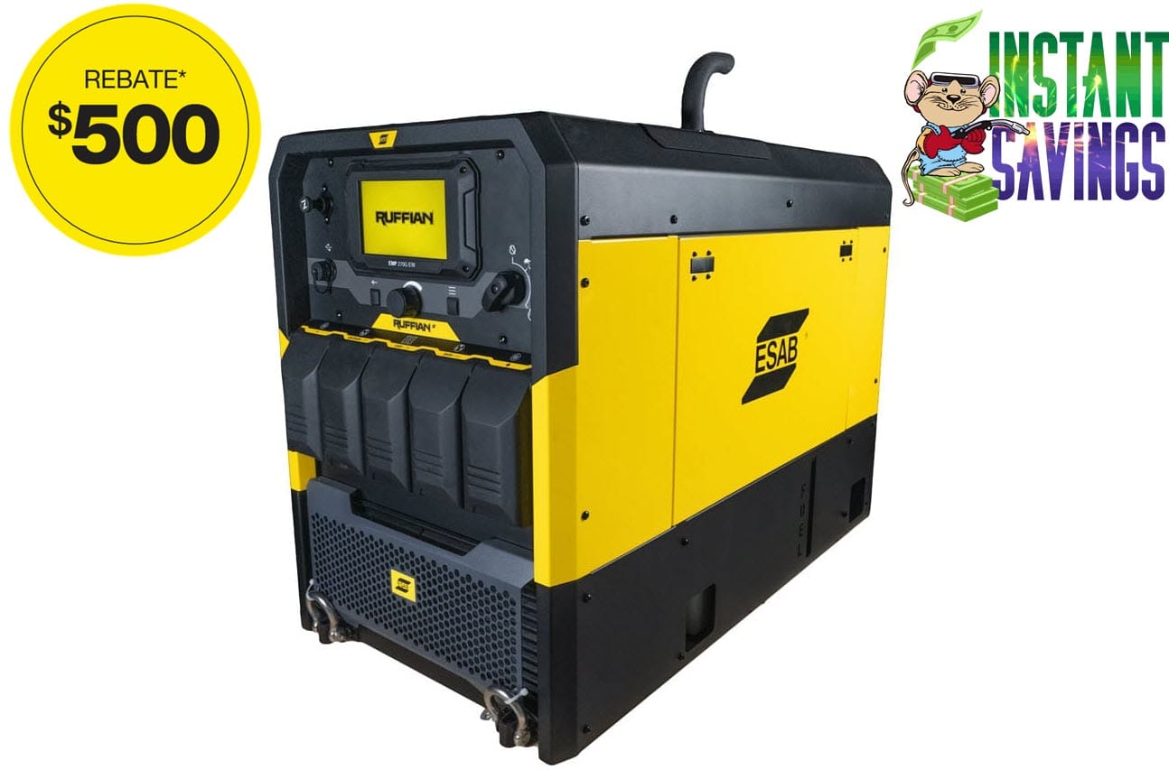 ESAB Ruffian EMP 270G Engine Driven Welder 0707070270