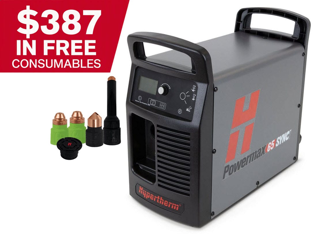 Hypertherm Powermax65 SYNC Plasma Cutter (No Torch) 083371