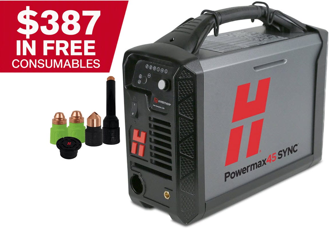 Hypertherm Powermax45 SYNC Plasma Cutter 230V (No Torch) 088570