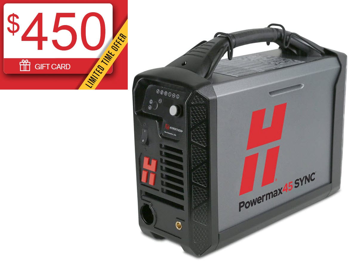 Hypertherm Powermax45 SYNC Plasma Cutter 230V w/CPC (No Torch) 088571