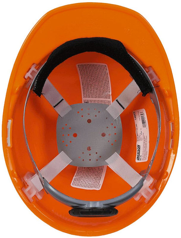 Jackson SC-6 Orange Hard Hat 14839