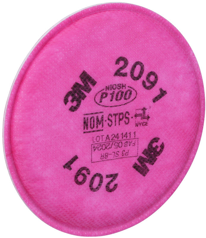 3M Particulate P100 Replacement Filter 2091