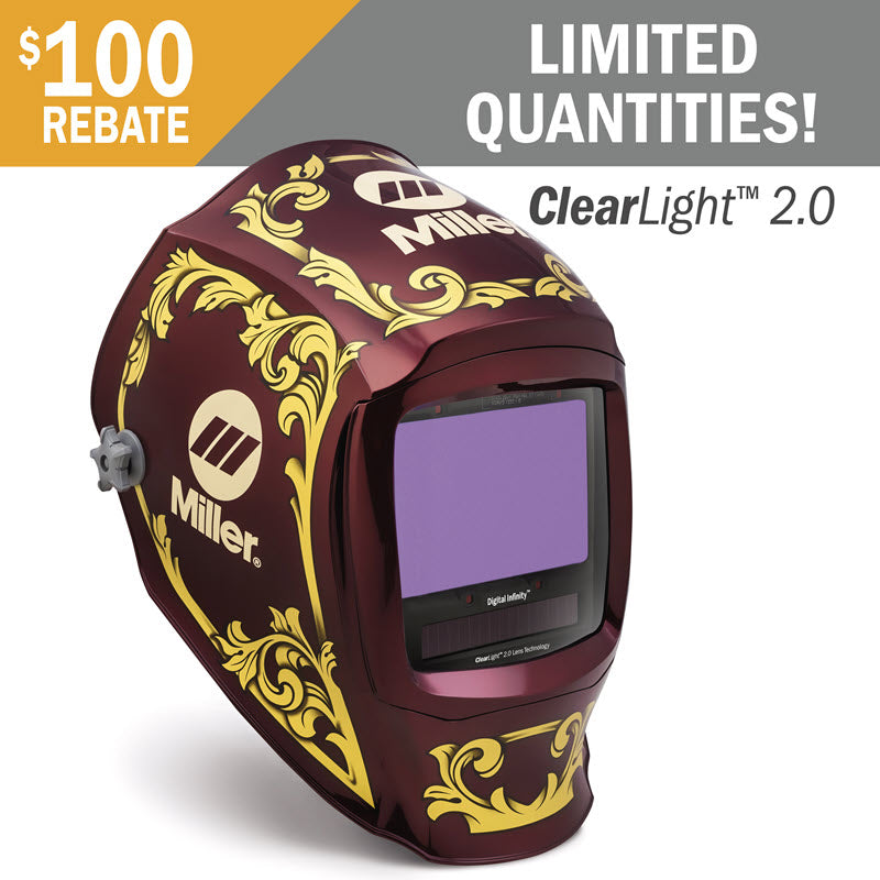 Miller Welding Helmet - Imperial Infinity ClearLight 2.0 288725