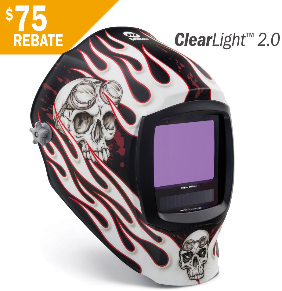 Miller Welding Helmet - Departed Infinity ClearLight 2.0 289720