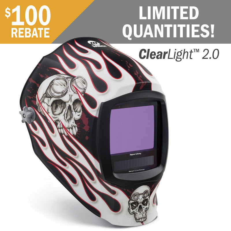 Miller Welding Helmet - Departed Infinity ClearLight 2.0 289720