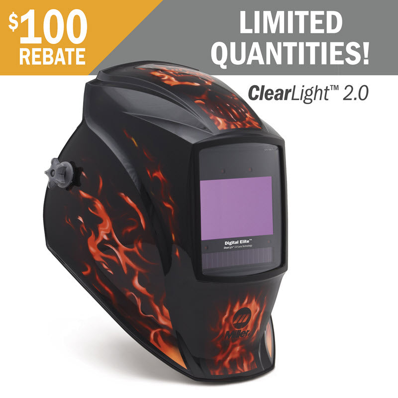 Miller Welding Helmet - Inferno Elite ClearLight 2.0 289762