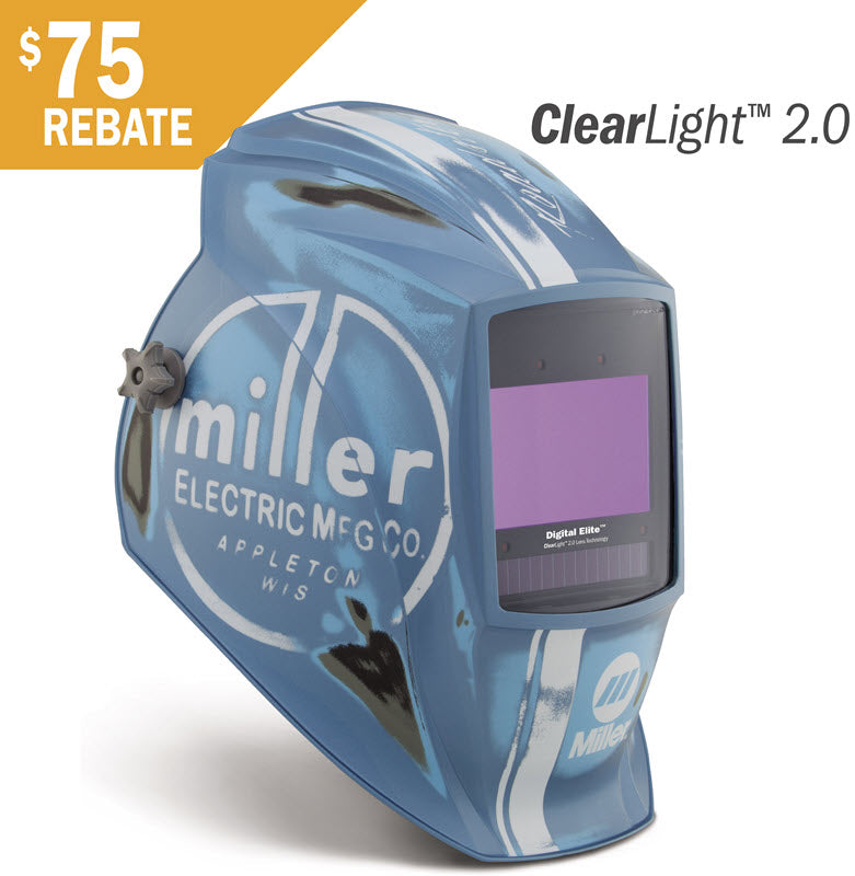 Miller Welding Helmet - Vintage Roadster Elite ClearLight 2.0 289764