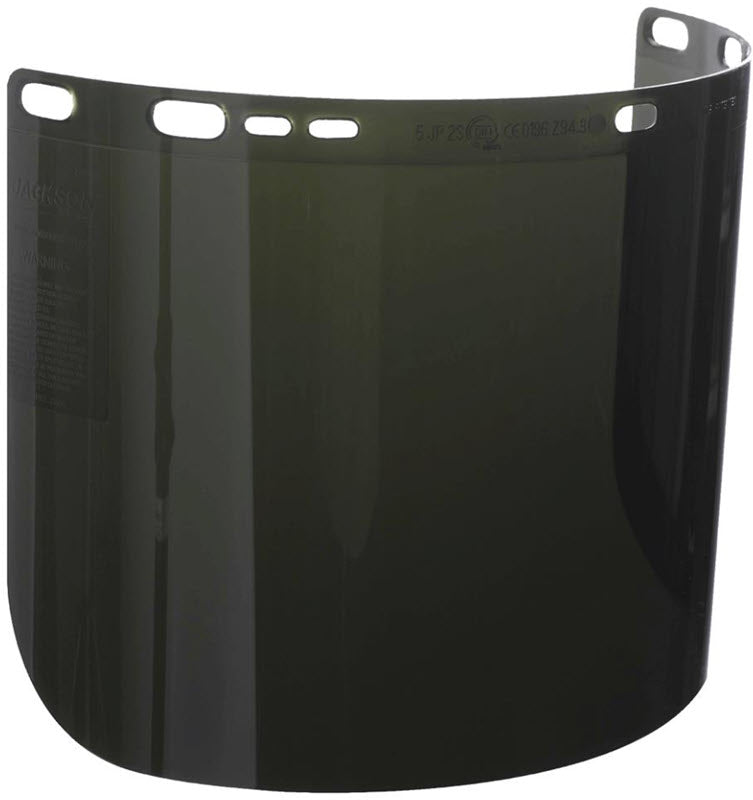 Jackson 34-65 IRUV Shade 5 Polycarbonate Face Shield 29080