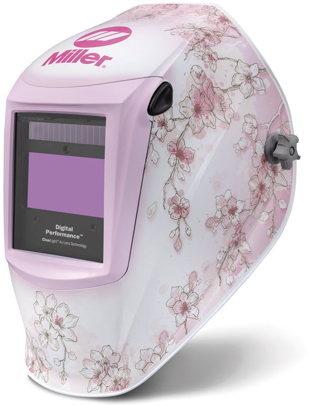 Miller Burn & Blossom Digital Performance ClearLight 4x Welding Helmet 296756