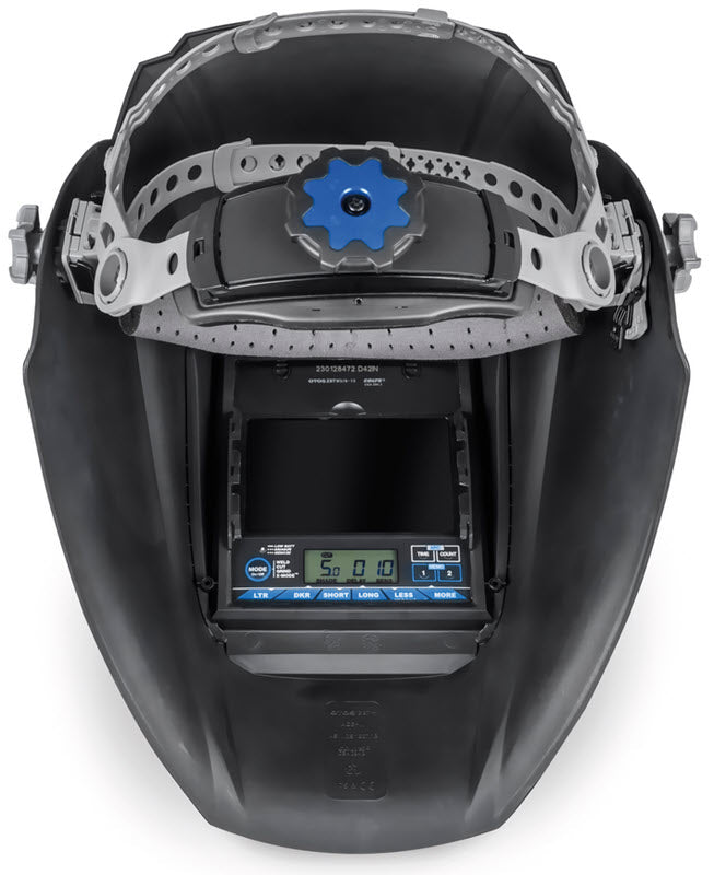 Miller Blue Rage II Digital Elite ClearLight 4x Welding Helmet 296774