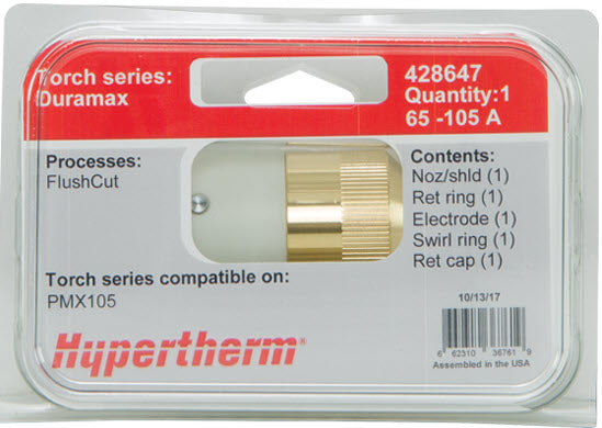 Hypertherm Duramax FlushCut 105 A Consumable Kit 428647