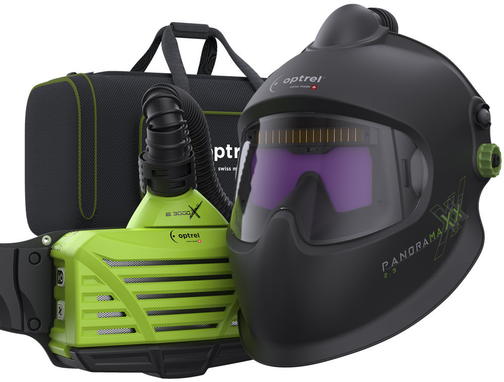 Optrel e3000x PAPR w/Panoramaxx Welding Helmet 4550.551