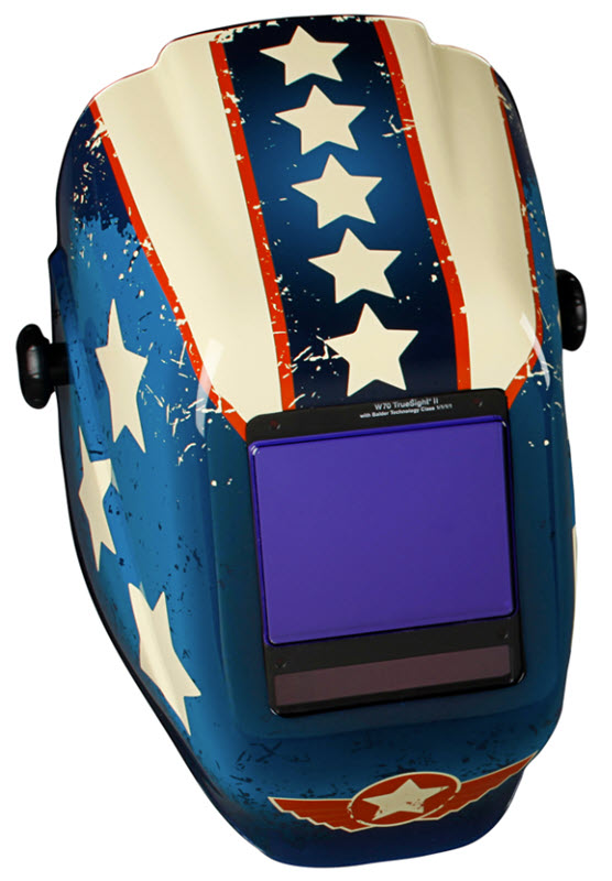 Jackson Welding Helmet - Stars & Scars TrueSight II Lens 46118