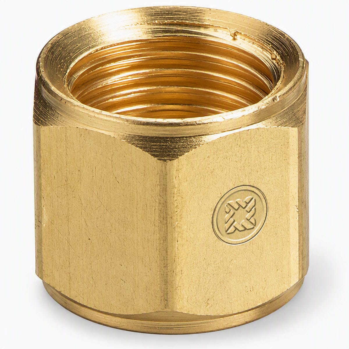 Western #7 Hose Nut - Female RH 9/16"-18 (B)