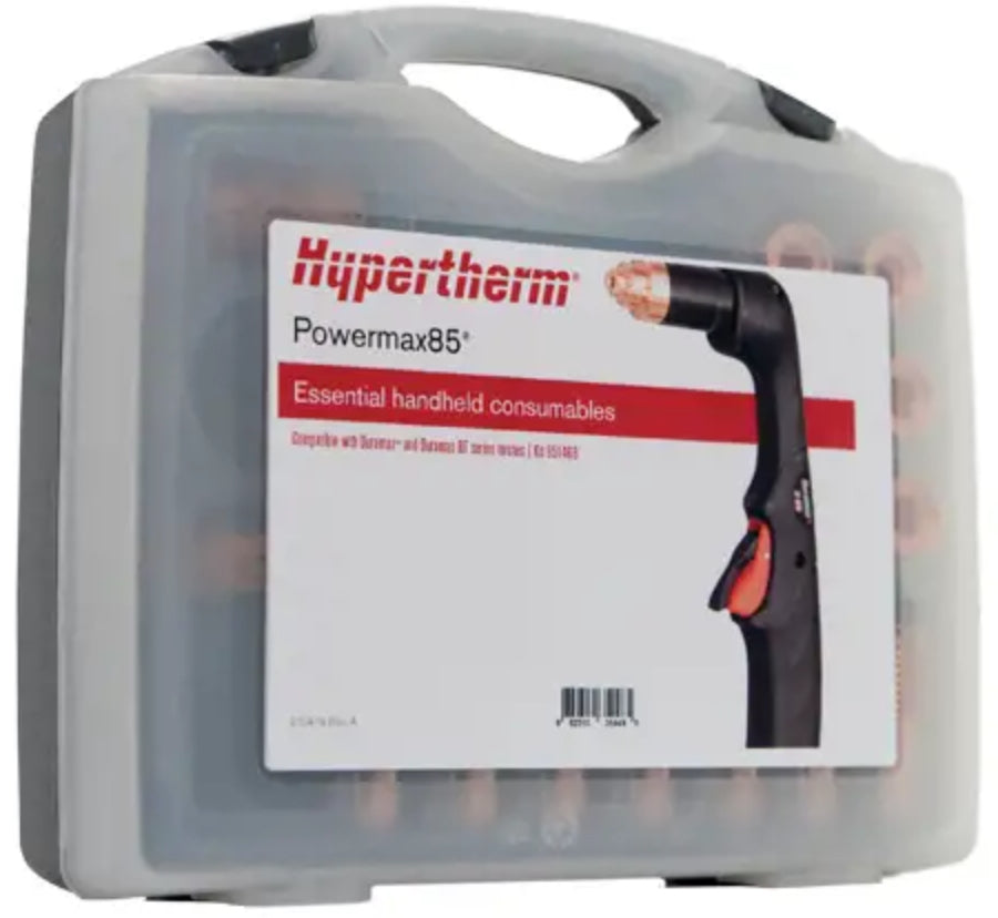 Hypertherm Powermax85 Essential Handheld 85 A Cutting Consumable Kit 851468