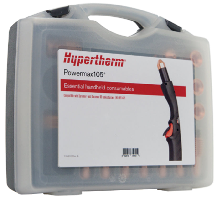 Hypertherm Powermax105 Essential Handheld 105 A Cutting Consumable Kit 851471