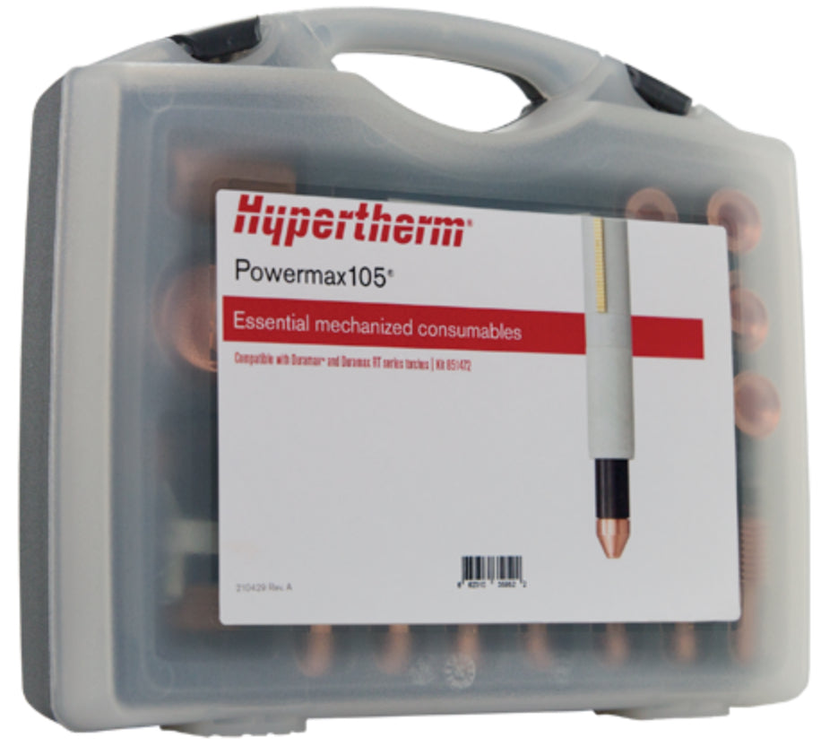 Hypertherm Powermax105 Essential Mechanized 105 A Cutting Consumable Kit 851472