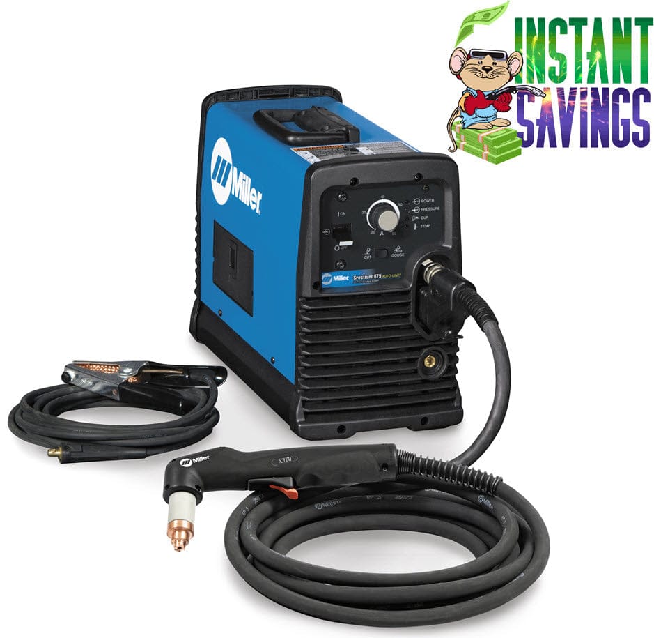 Miller Welders 20 ft Miller Spectrum 875 Auto-Line Plasma Cutter w/20 ft. Torch 907851