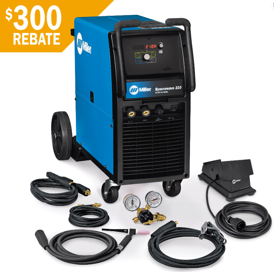 Miller Syncrowave 210 TIG Welder 907596 Package