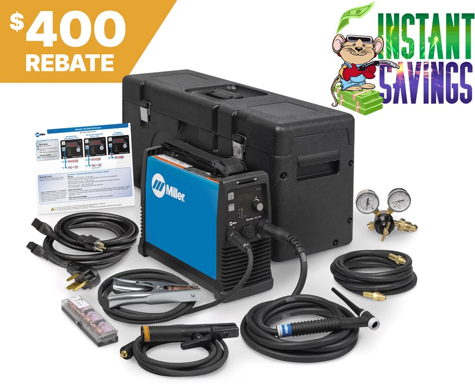 Miller Maxstar 161 STL TIG/Stick Package w/Remote Control 907710002