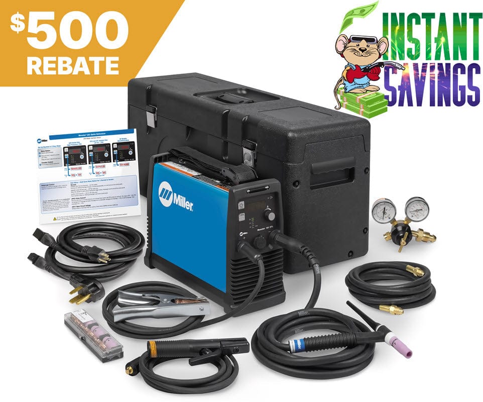 Miller Welders Miller Maxstar 161 STL TIG/Stick Welder Package 907710001