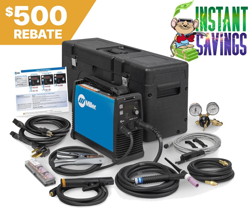 Miller Welders Miller Maxstar 161 STL TIG/Stick Package w/Remote Control 907710002