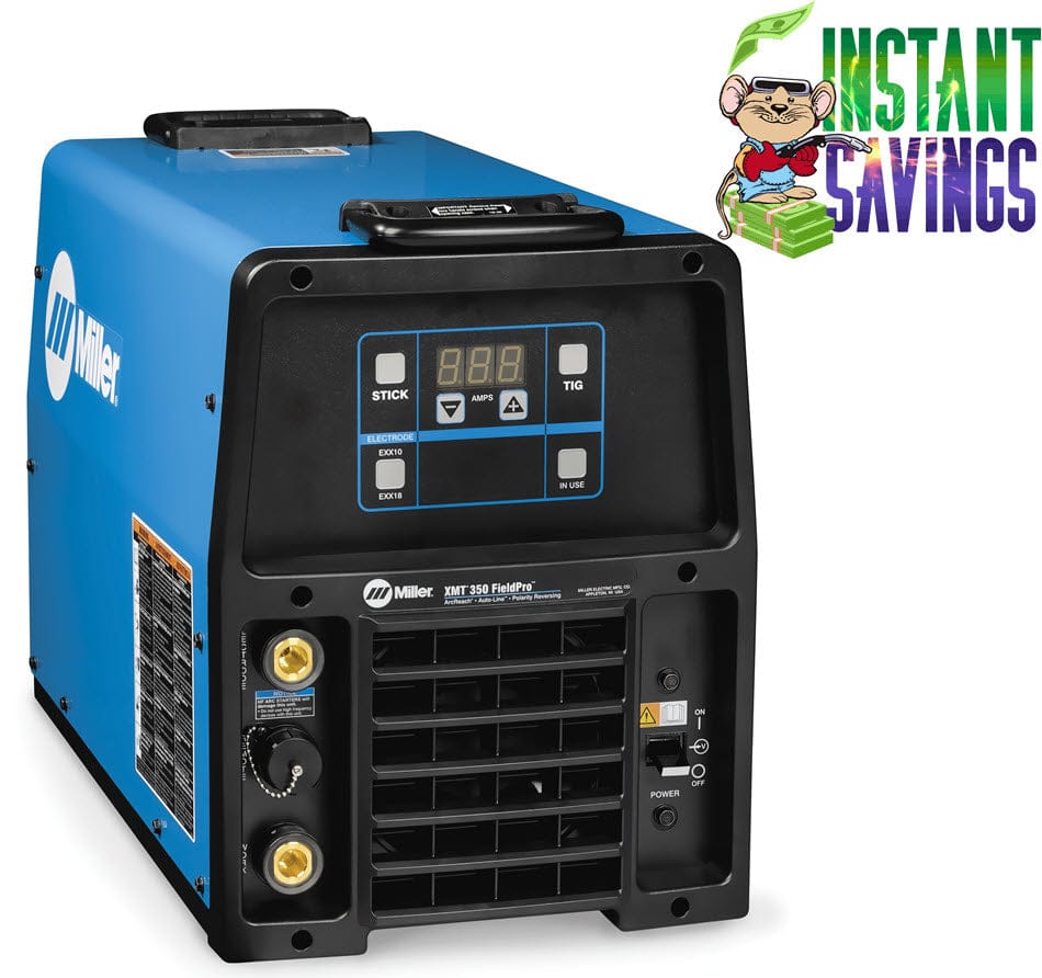 Miller Welders Miller XMT 350 FieldPro Polarity Reversing Welder (Tweco) 907731