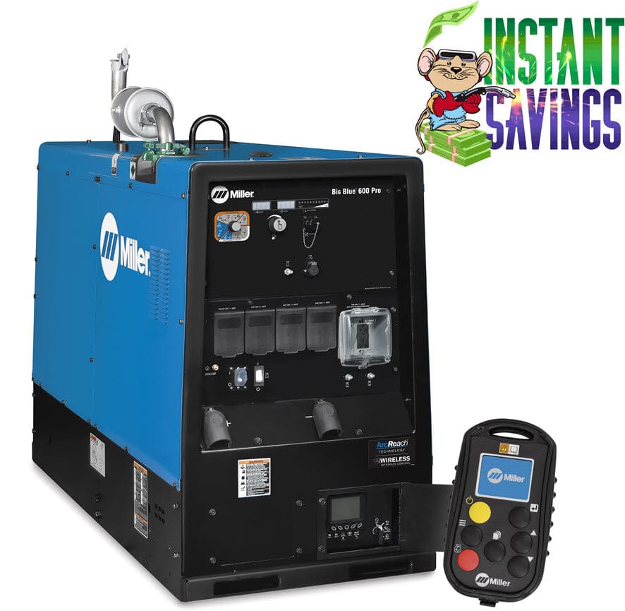 Miller Welders Miller Big Blue 600 Pro (Kubota) Truck Mount Spec w/WIC & ArcReach