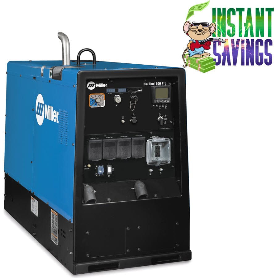 Miller Welders Miller Big Blue 600 Pro (Kubota) Diesel Welder 907737