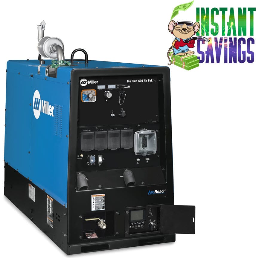 Miller Welders Miller Big Blue 600 Air Pak (Deutz) Truck Mount Spec w/ArcReach