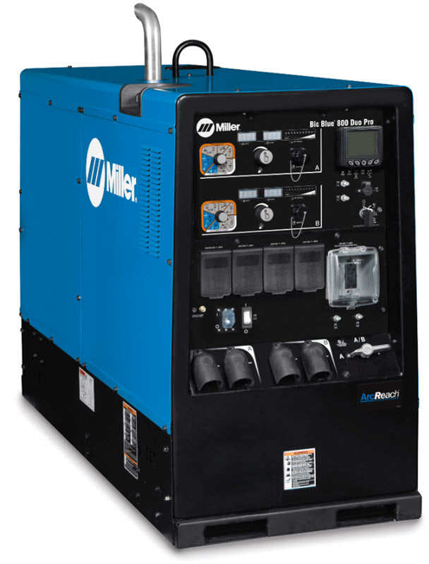Miller Big Blue 800 Duo Pro (Deutz) Diesel Welder w/ArcReach 907751