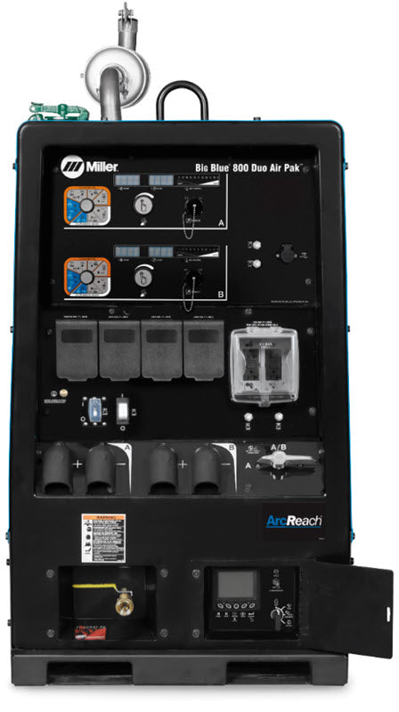 Miller Big Blue 800 Duo Air Pak (Deutz) Truck Mount Spec w/ArcReach