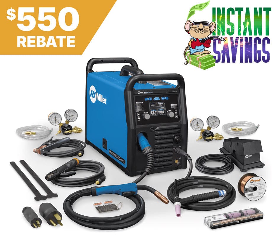 Miller Welders Miller Multimatic 220 AC/DC Multi-Process Welder 907757