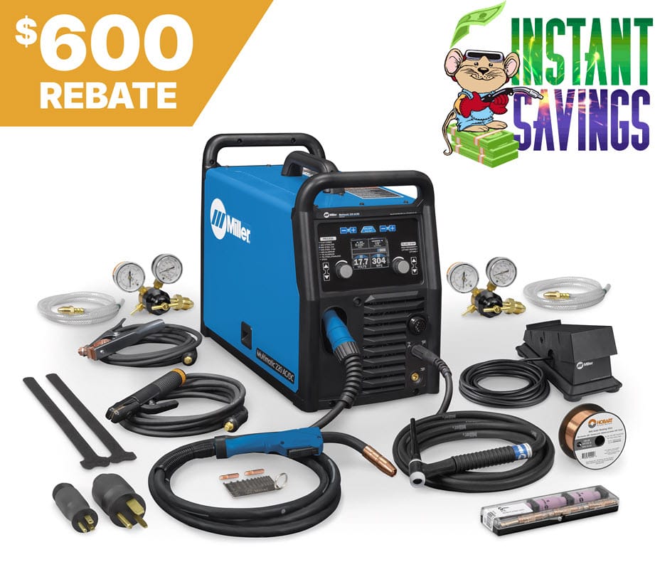 Miller Multimatic 220 AC/DC Multi-Process Welder 907757