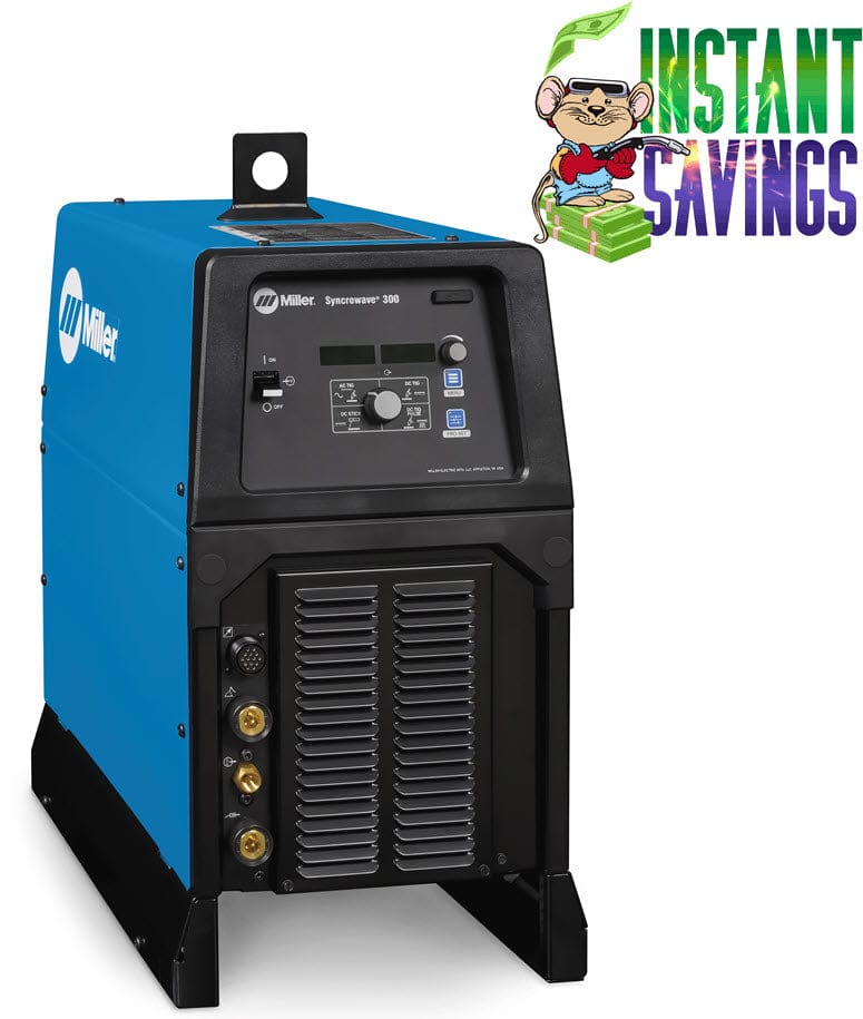 Miller Welders Miller Syncrowave 300 Complete w/Wired Foot Control 951000003