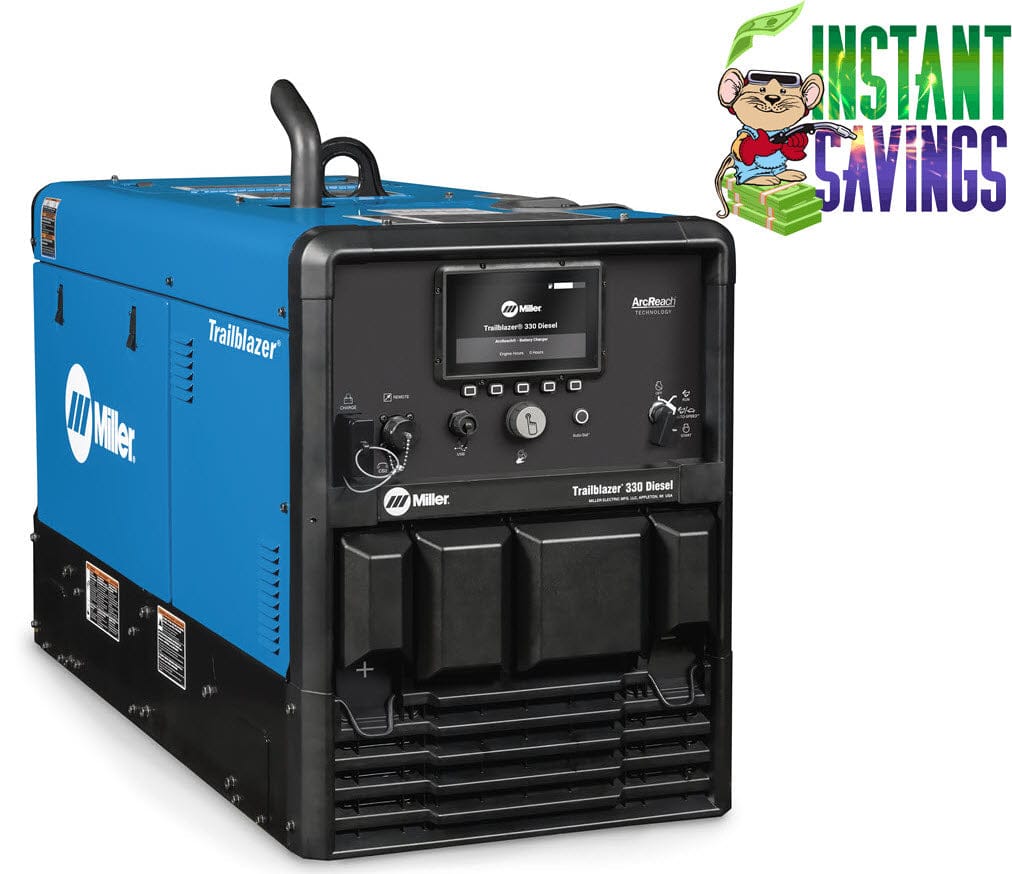 Miller Welders Miller Trailblazer 330 Diesel (Kubota) w/Excel Power & Battery Charger