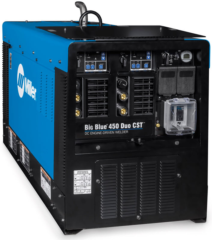 Miller Big Blue 450 Duo CST (Mitsubishi) Diesel Welder 907866