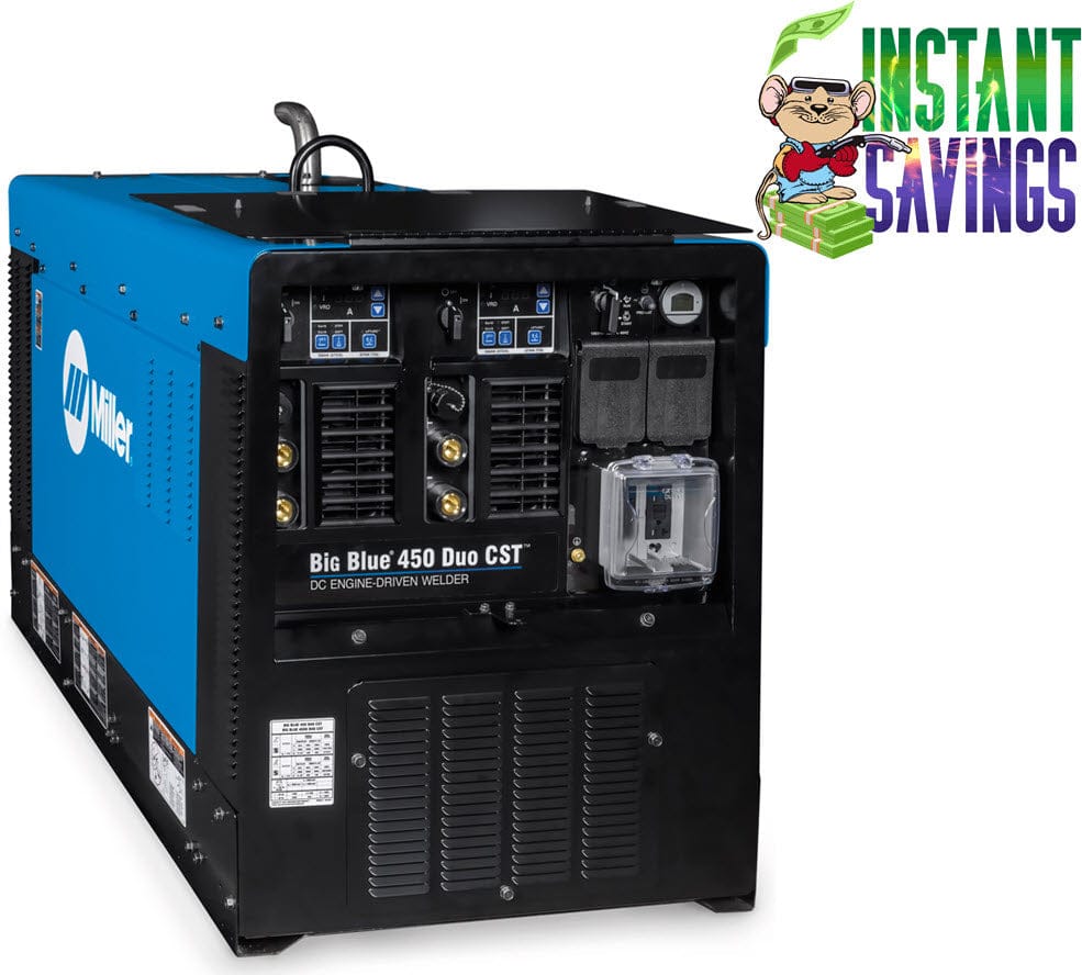 Miller Welders Miller Big Blue 450 Duo CST (Mitsubishi) Diesel Welder 907866