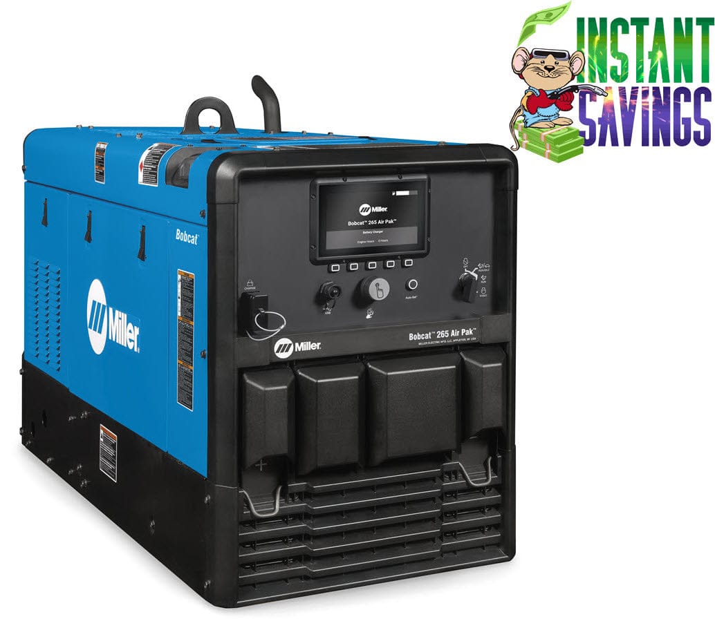 Miller Welders Miller Bobcat 265 Air Pak w/Battery Charge 907876