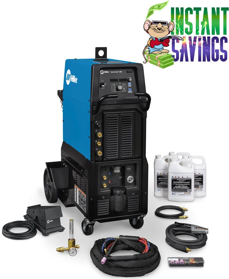 Miller Welders Miller Syncrowave 300 Complete w/Wired Foot Control 951000003
