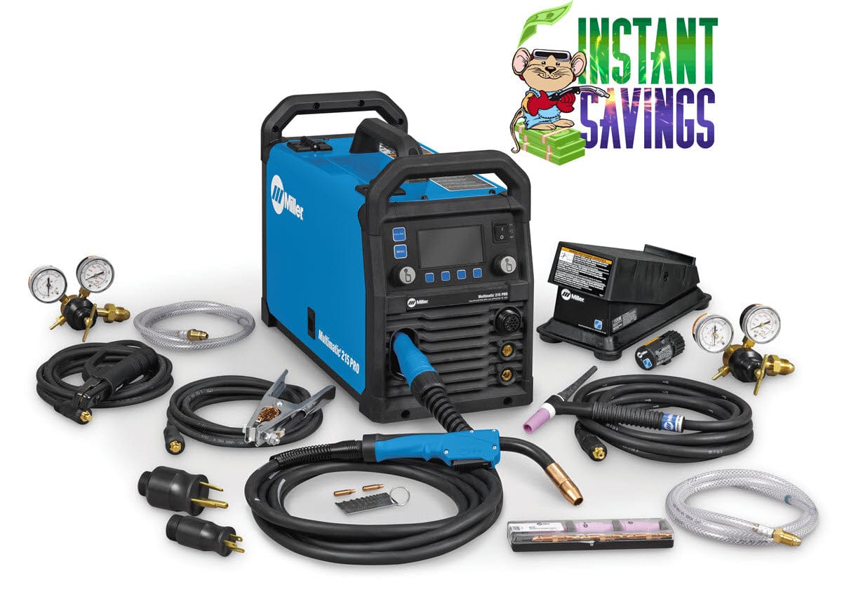 Miller Welders Miller Multimatic 215 PRO w/Wireless TIG Contractor Kit 951000213