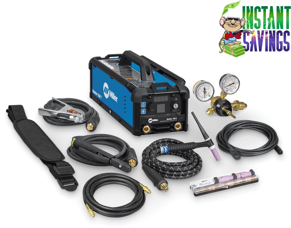 Miller Venture 150 T Power Source ONLY w/TIG Kit 951000258