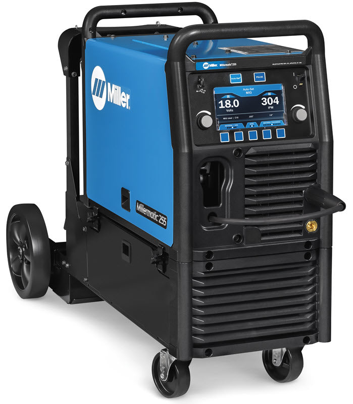 Millermatic 255 MIG Welder w/EZ-Latch Running Gear 951766