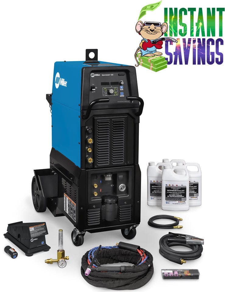 Miller Welders Miller Syncrowave 400 Complete With Wireless Foot Control 951873
