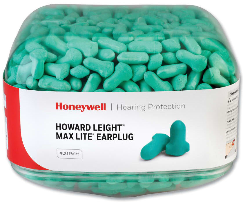 Howard Leight MAXIMUM LITE LPF-1 Disposable Earplugs - HL400 Refill Canister